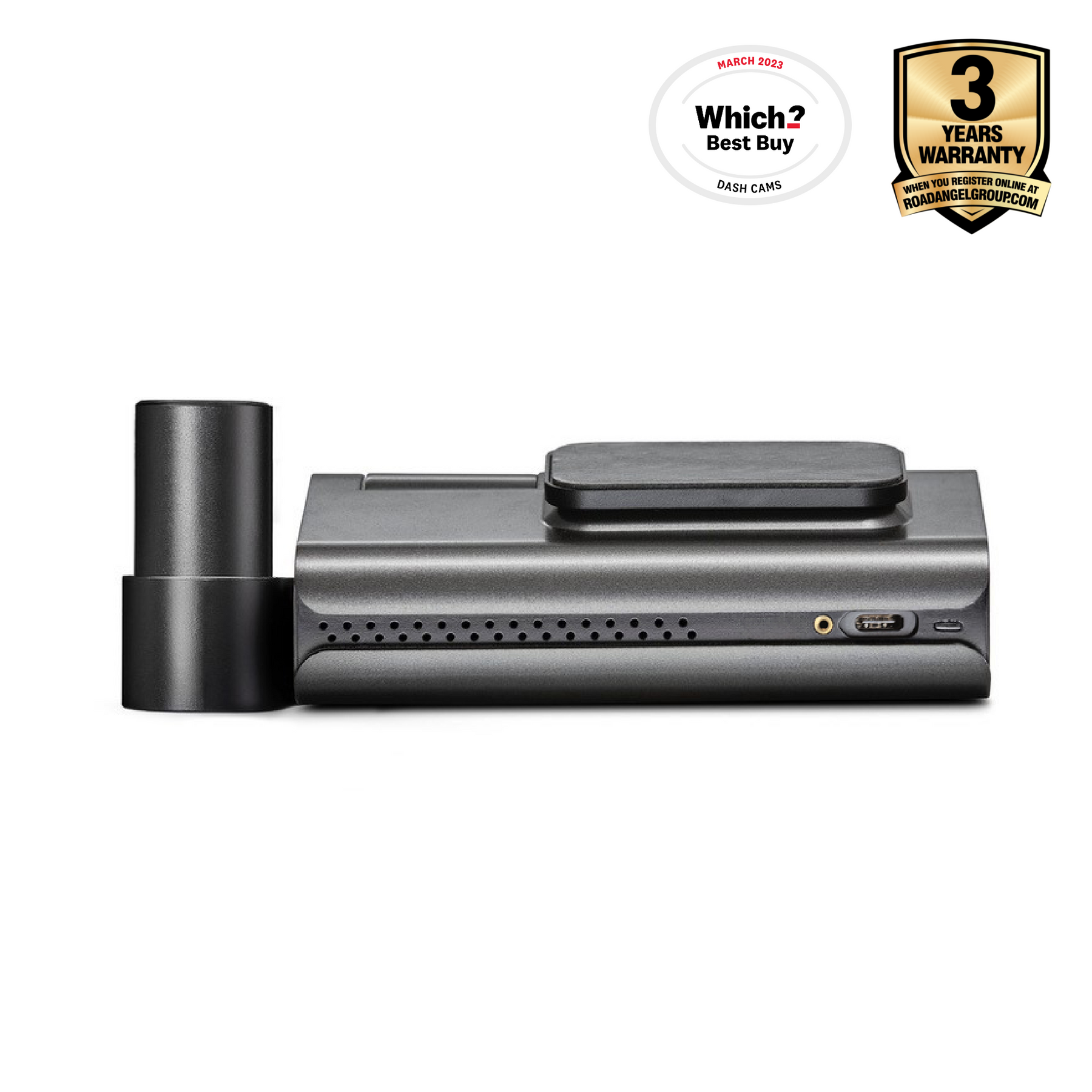 Caméra de tableau de bord avant et arrière Road Angel Halo Pro