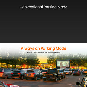 Halo Guardian 2K+ Dual Dash Cam with 3.2" Screen, Parking Mode & Quick Release mounting