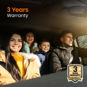 Halo Guardian 2K+ Dual Dash Cam with 3.2" Screen, Parking Mode & Quick Release mounting