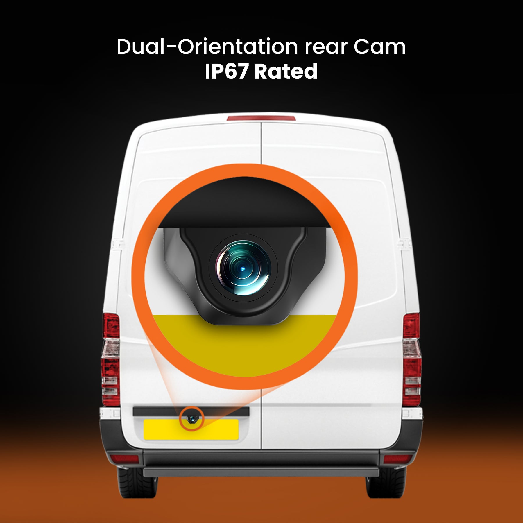 Road Angel Halo View Rétroviseur et caméra de tableau de bord