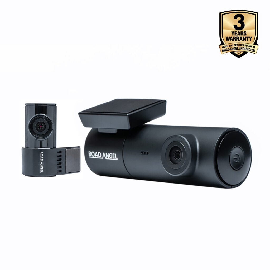 New - Halo Spark Dual Full HD 1080p Front & Rear Dash Camera With Dual Parking Mode & Winter Mode (USB-C) With 64GB SD Card & Hardwiring Kit Bundle